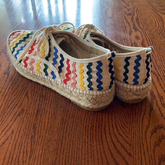 Funky Rainbow Loeffler Randall Platform Shoes Sixe 8 - 8.5 - Picture 8 of 14